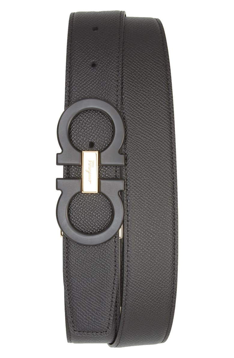 FERRAGAMO Salvatore Ferragamo Reversible Leather Belt, Main, color, 