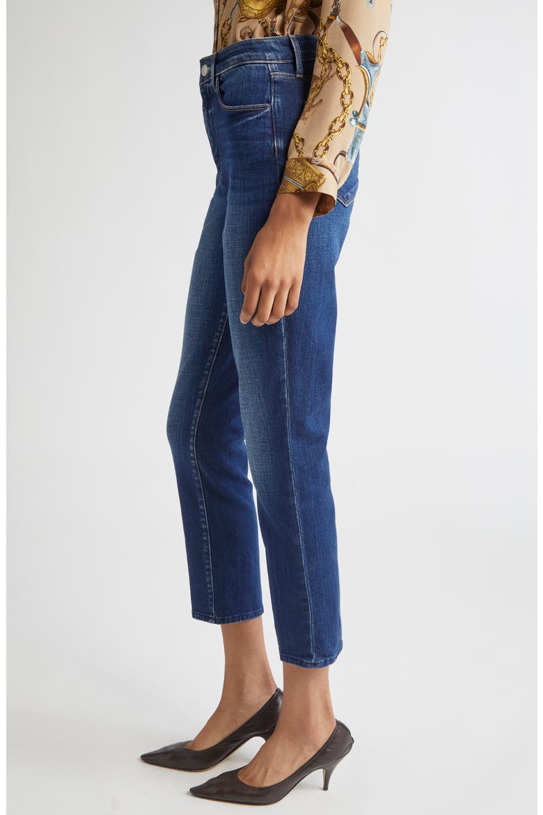 Celestia Slim Fit Crop Jeans, Alternate, color, MARVISTA