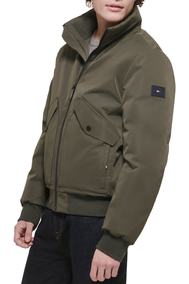 Arctic Bomber Jacket, Alternate, color, OLIVE