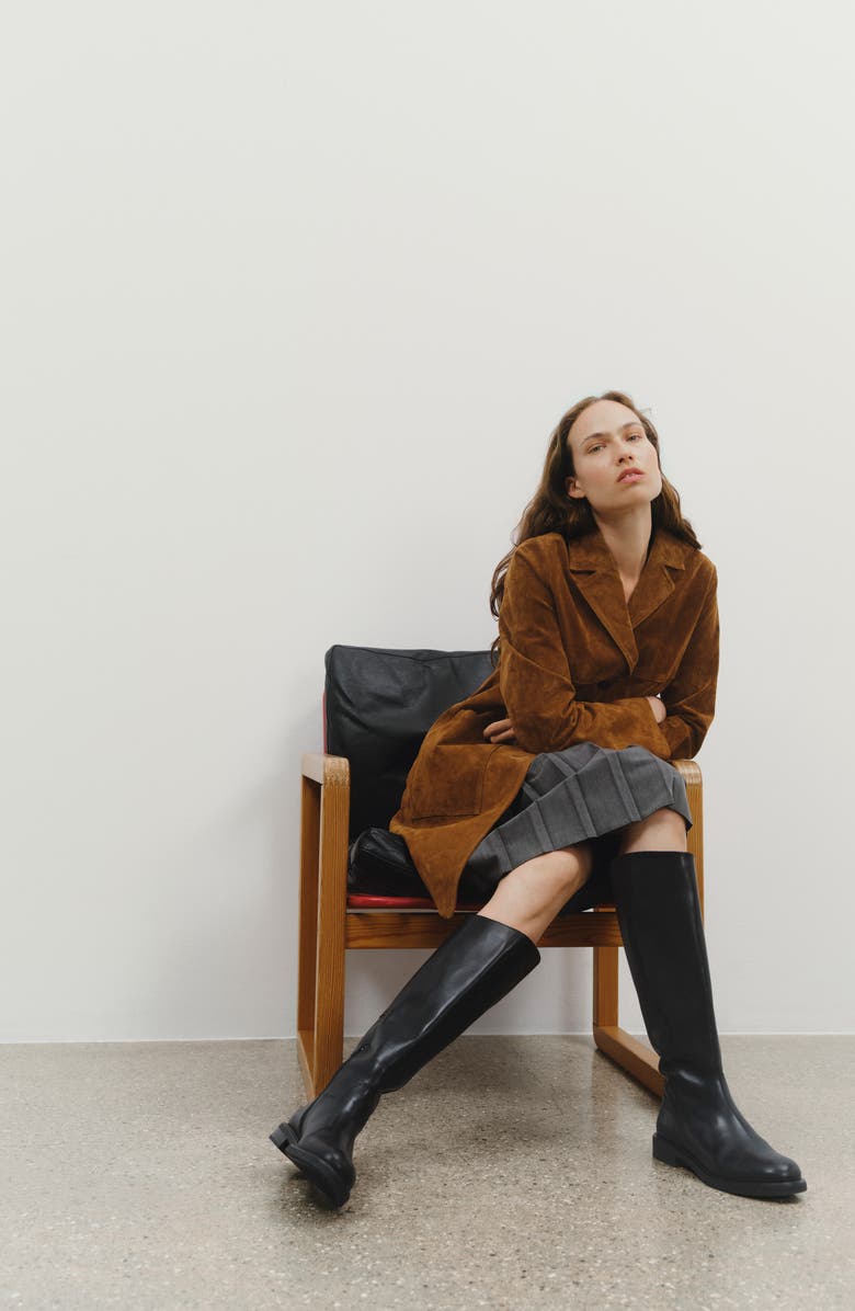 Vagabond Shoemakers Freya Tall Knee High Boot, Alternate, color, Black Leather