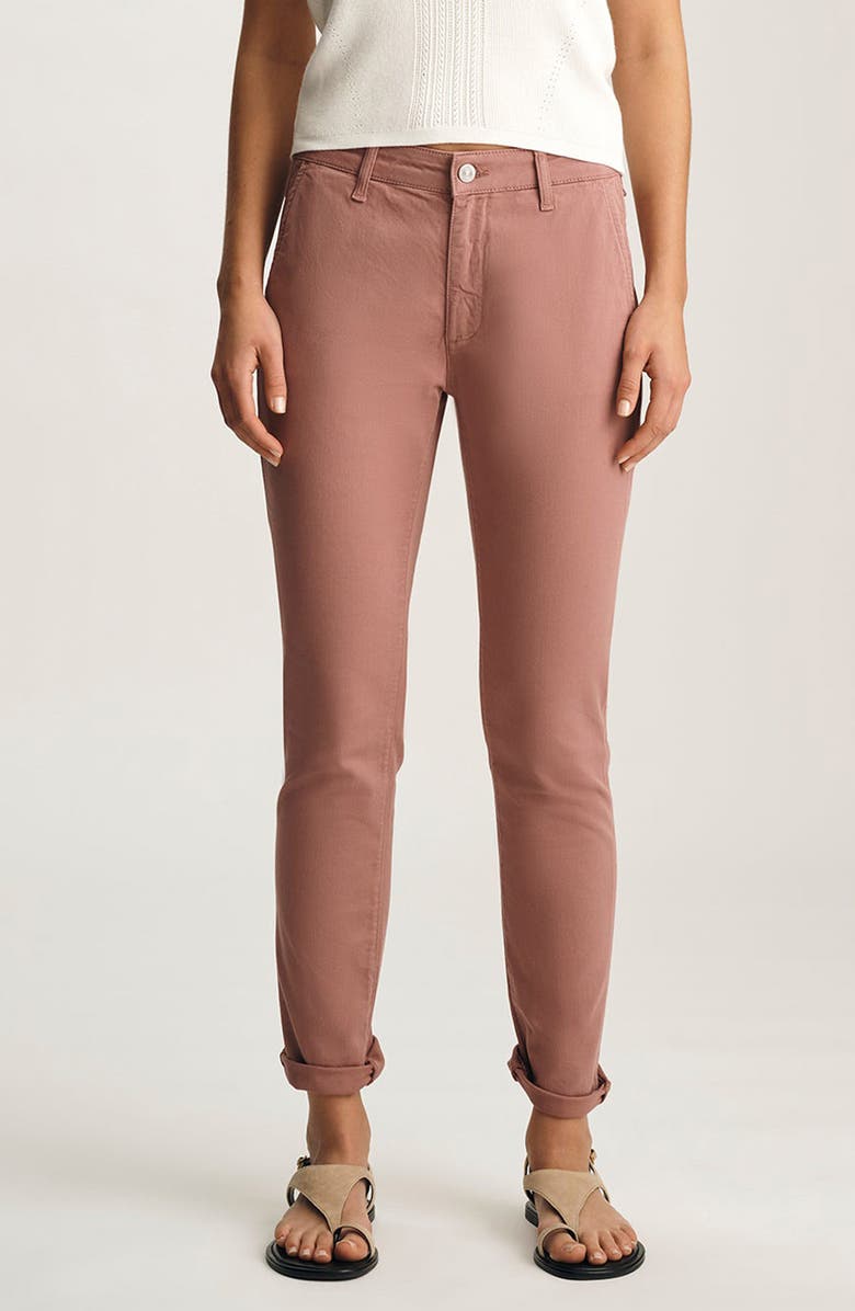 Mavi Jeans Kathleen Mid Rise Slim Stretch Twill Chino Pants, Main, color,