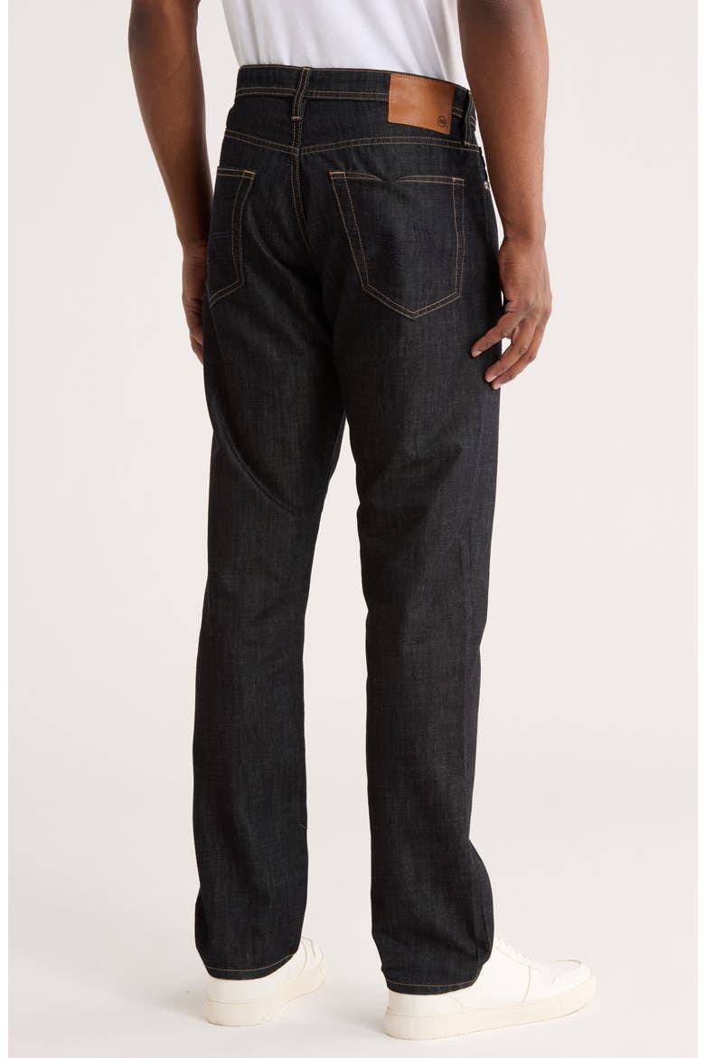 Everett Slim Straight Leg Jeans, Alternate, color, DARK INDIGO