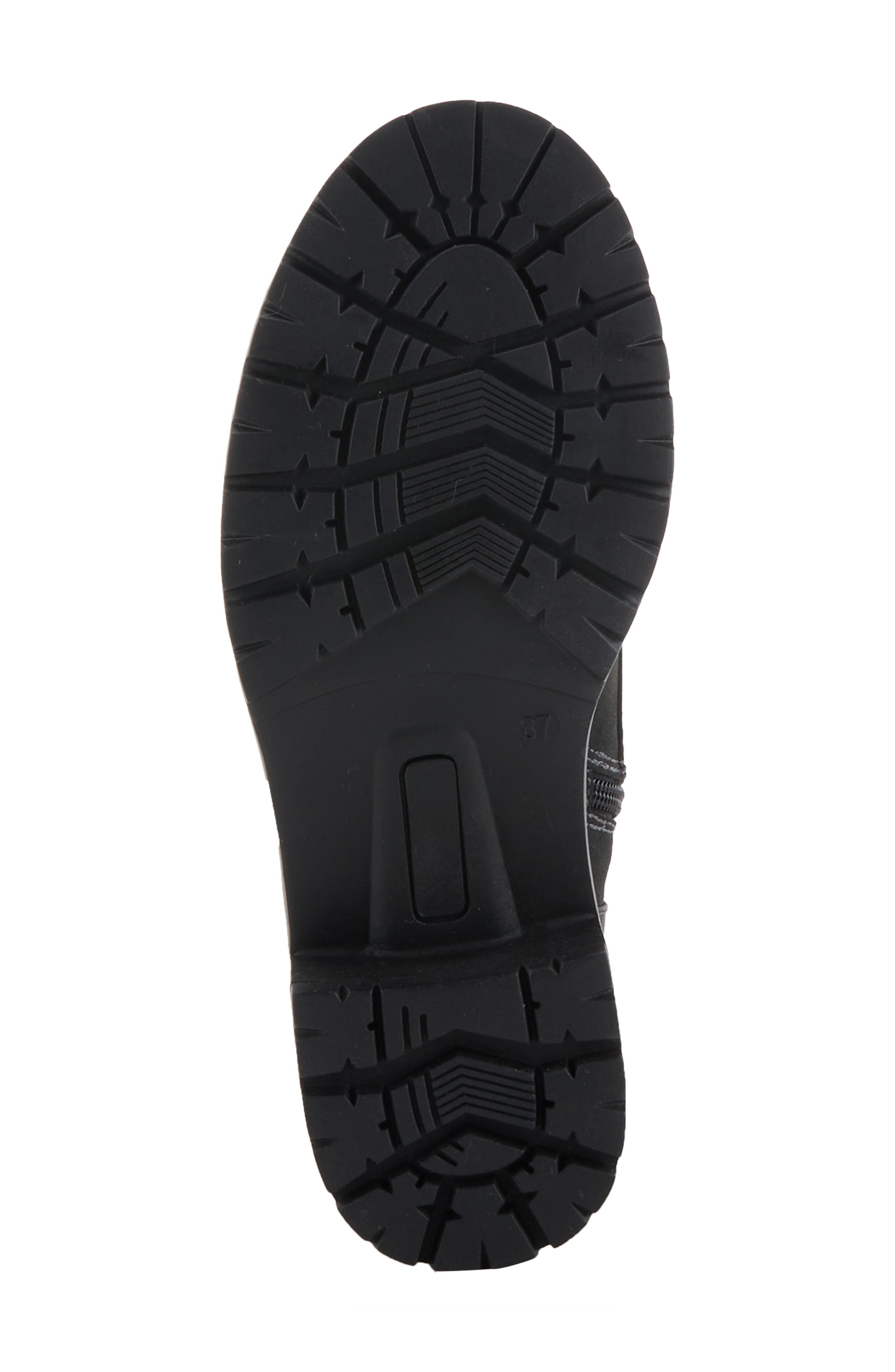 Patrizia by Spring Step Jordyn Faux Fur Lined Lug Sole Boot, Alternate, color, Black