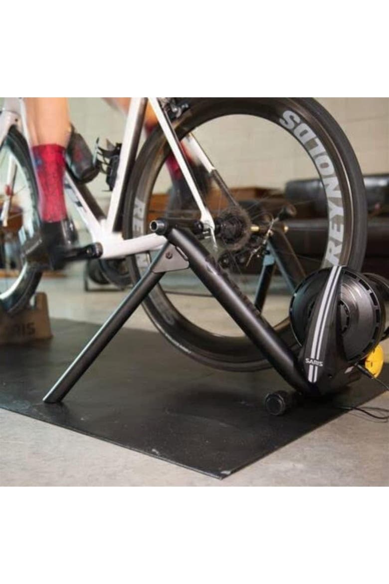 Non-Slip Trainer Accessory Mat for Floor Protection, Alternate, color, Black