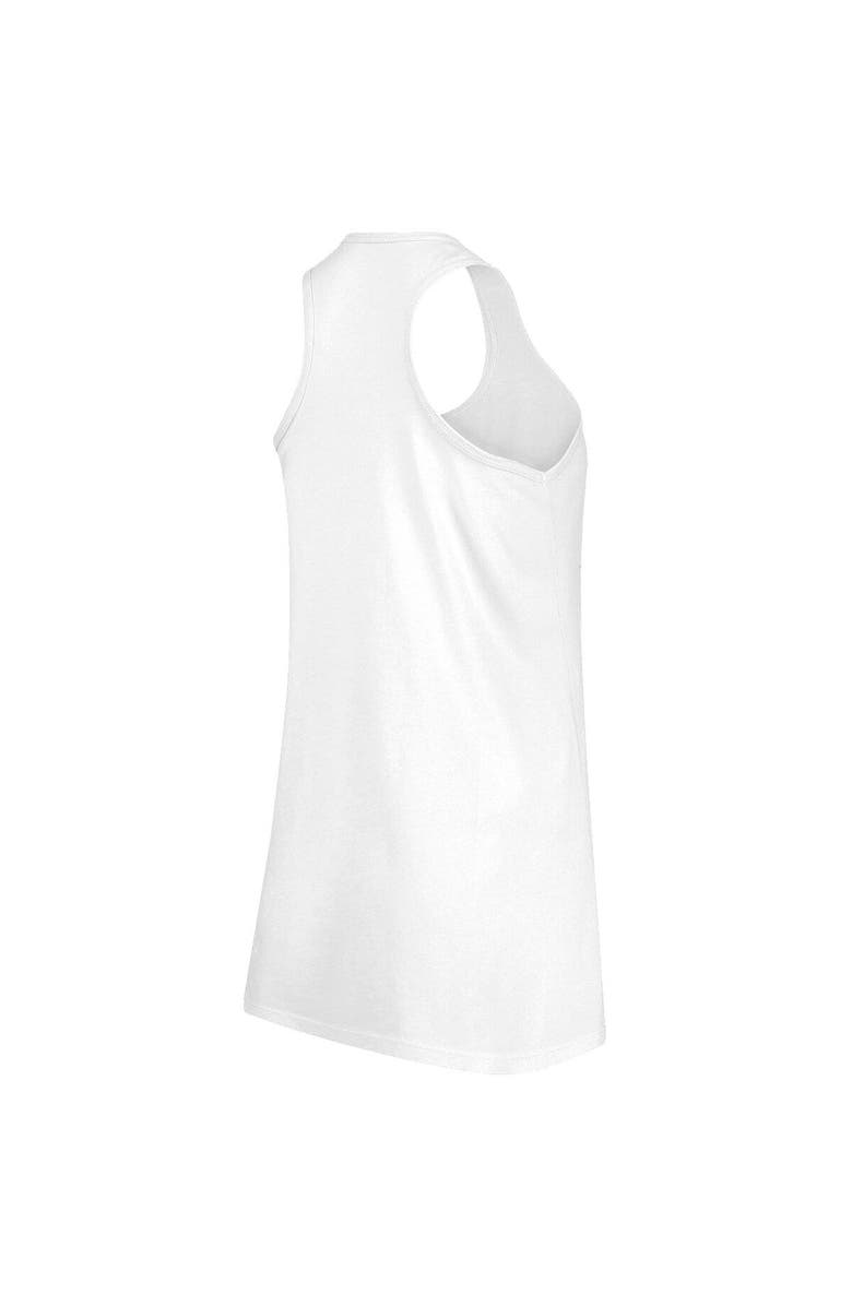 Majestic Threads Women's Majestic Threads  White Indianapolis Colts Indiana Nights Alternate Racerback Tank Top, Alternate, color, White