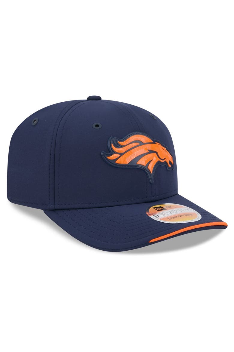Men's New Era Navy Denver Broncos 2026 Sideline 9SEVENTY Adjustable Hat, Alternate, color, Navy