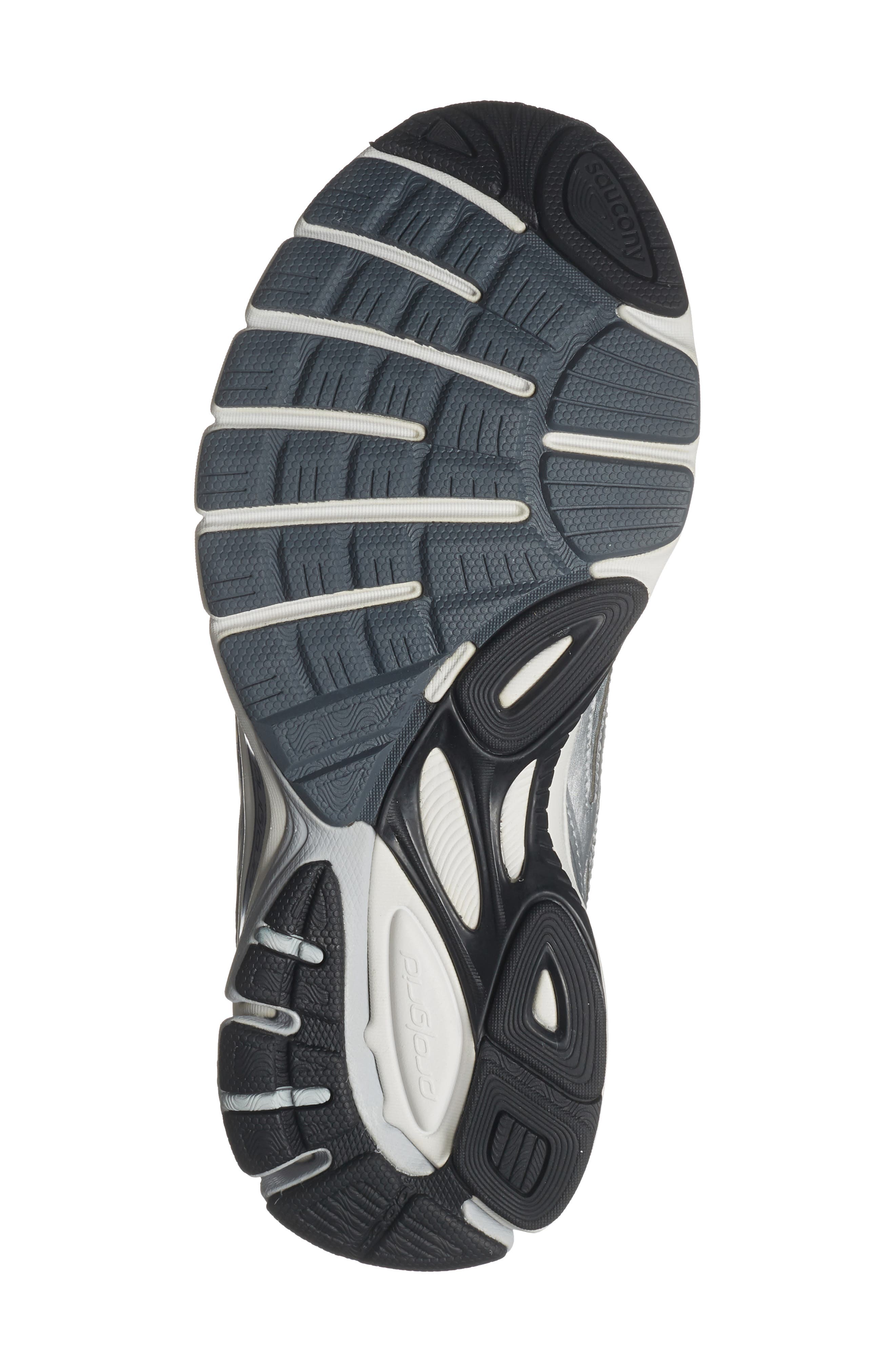 Saucony Gender Inclusive ProGrid Guide 7 Sneaker, Alternate, color, Grey/ Silver