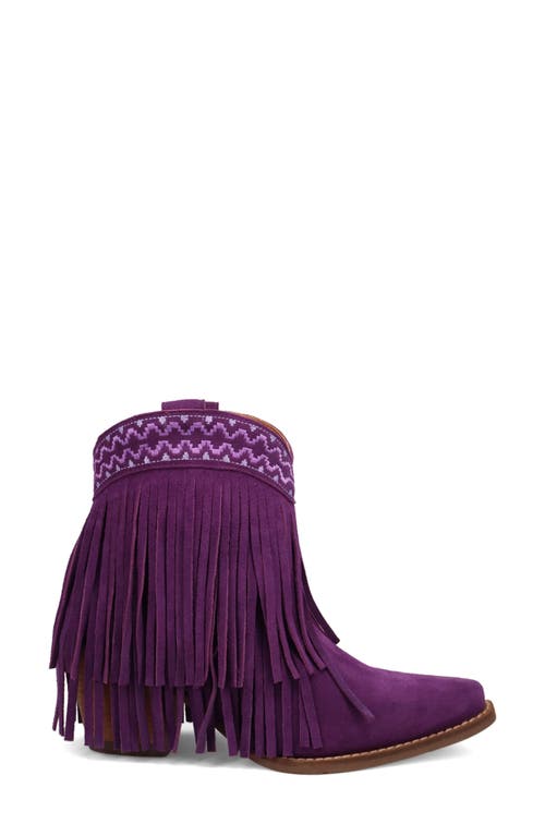 Dingo Tapadero Western Boot In Purple