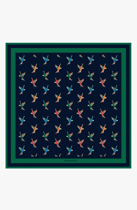 Freedom Wings Double Sided Silk Scarf