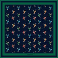 Jessie Zhao New York Freedom Wings Double Sided Silk Scarf