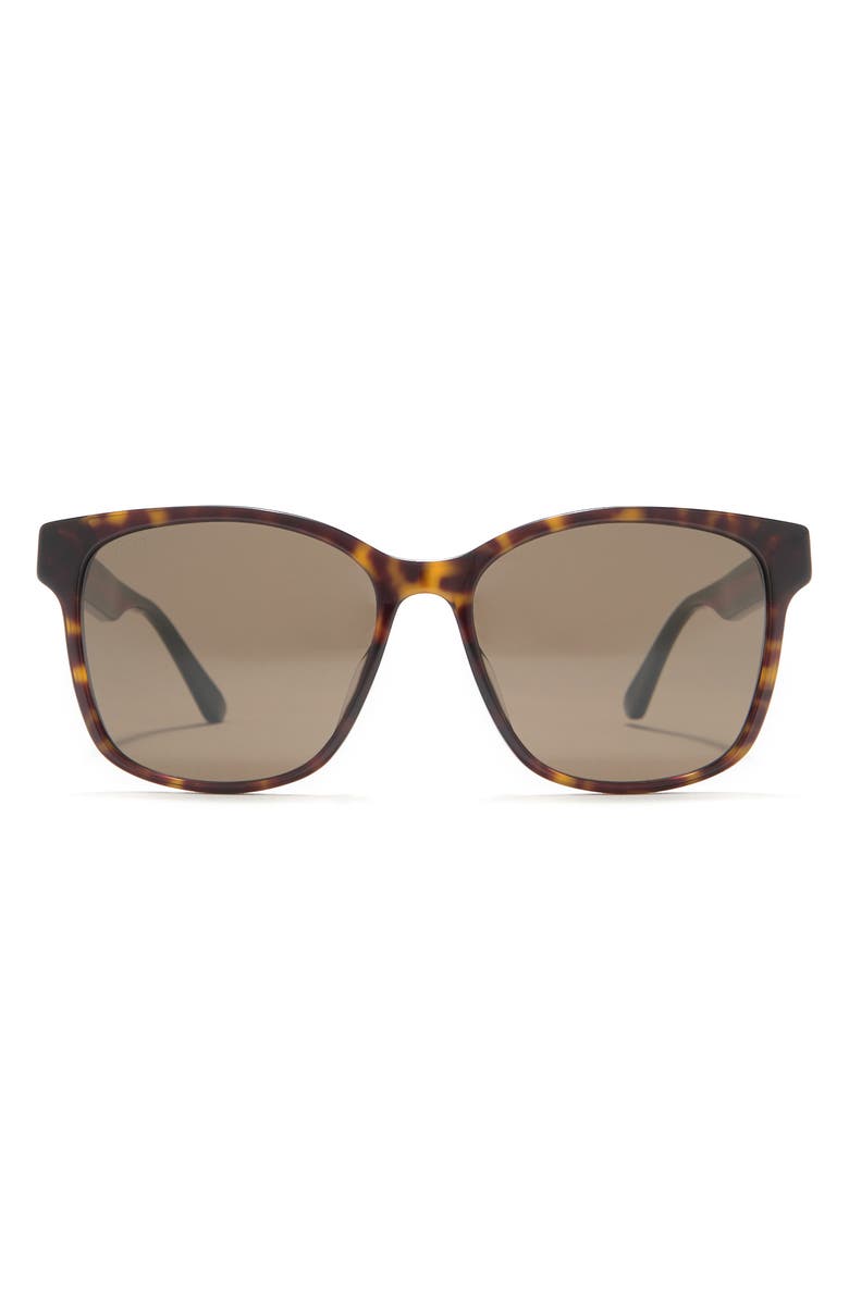 Gucci 56mm Modified Square Sunglasses, Main, color,