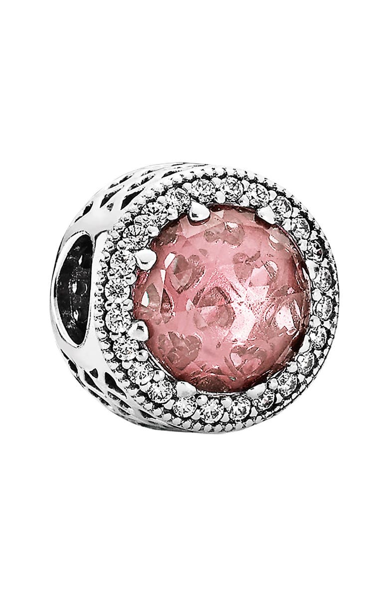 PANDORA 'Radiant Hearts' Charm, Main, color,