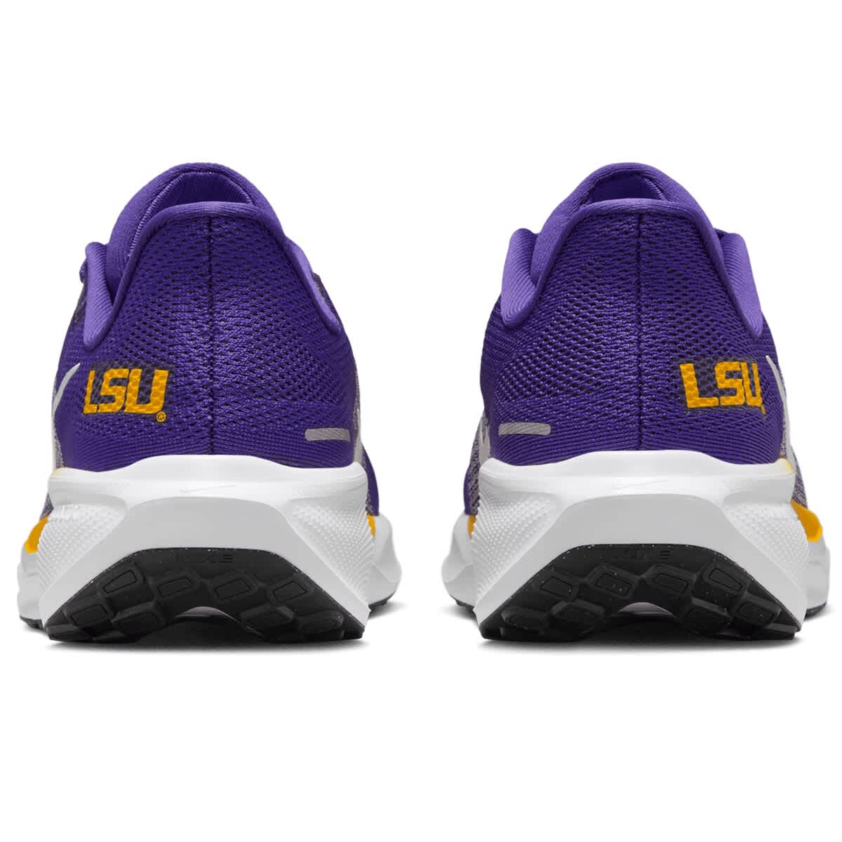Nike Unisex Nike Purple LSU Tigers Zoom Pegasus 41 Running Shoes, Alternate, color, Purple
