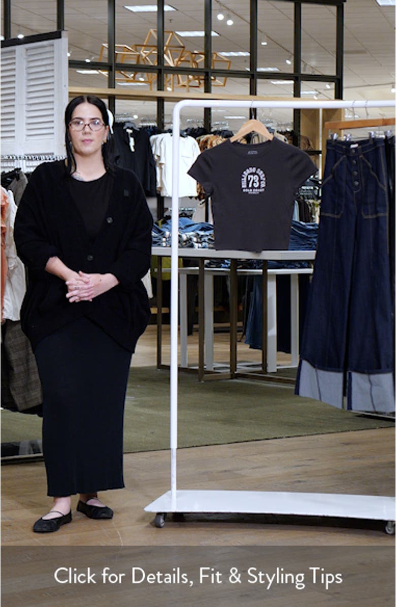 Walking Slow Cotton Graphic T-Shirt, sales video thumbnail