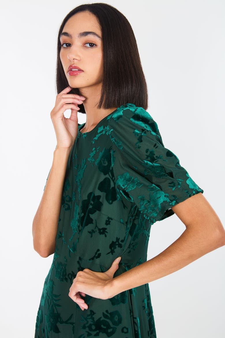Fran Dress, Alternate, color, Emerald