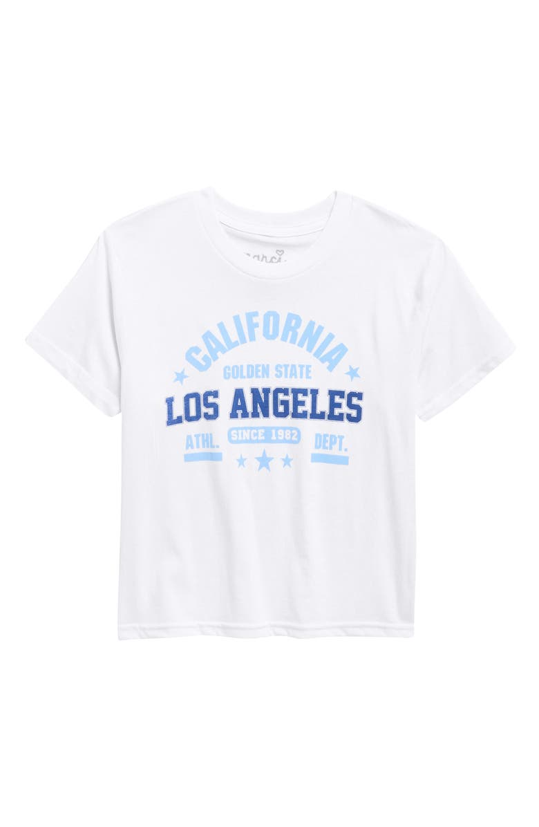 Marci Kids' Graphic T-Shirt, Main, color, White