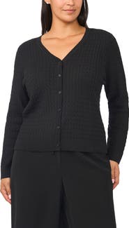 Halogen® Cotton Cardigan