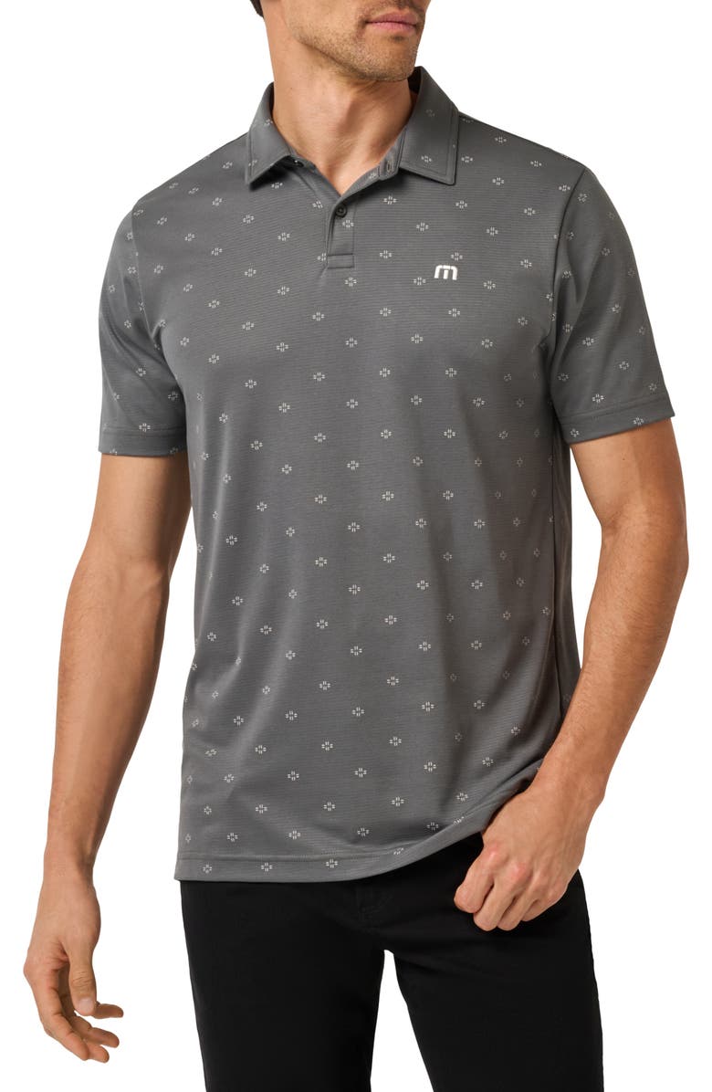 TravisMathew Final State Geo Pattern Polo, Main, color, 