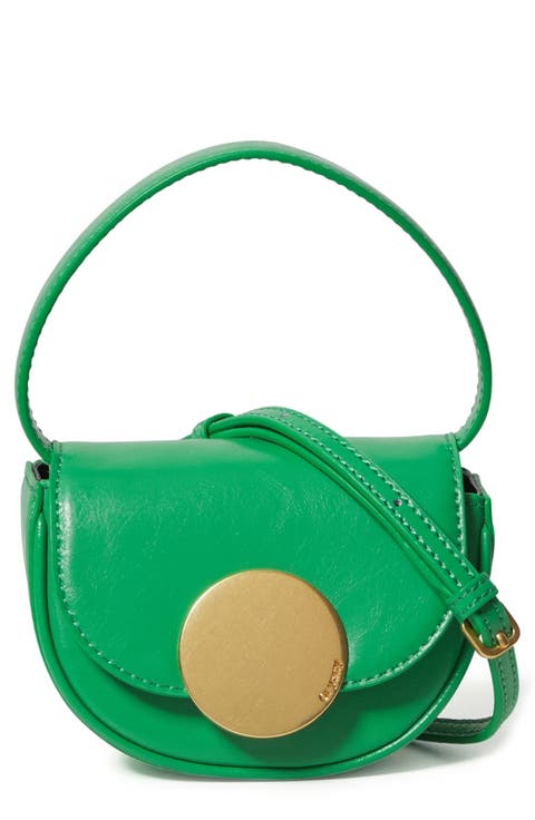 Petite Lottie Leather Top Handle Bag