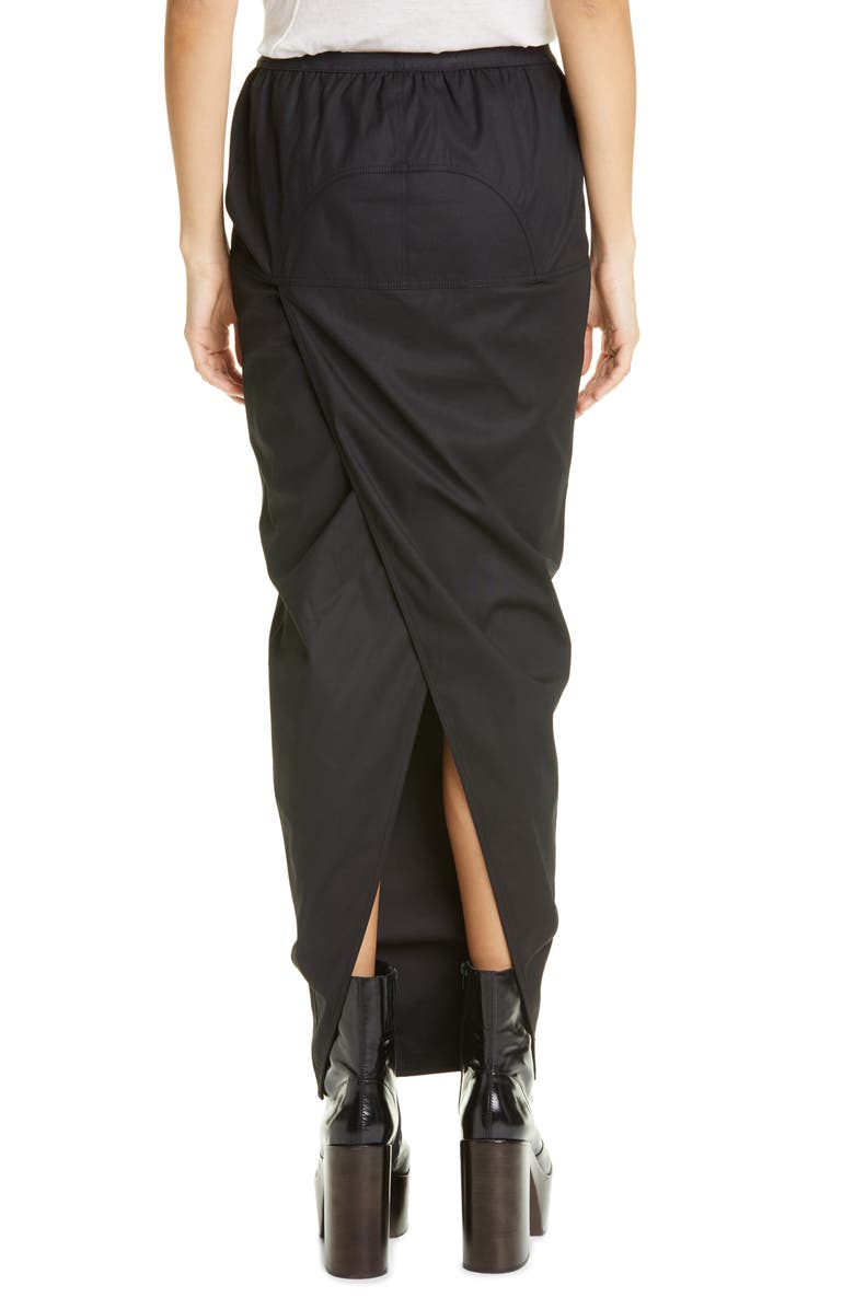 Rick Owens Pillar Maxi Skirt, Alternate, color,