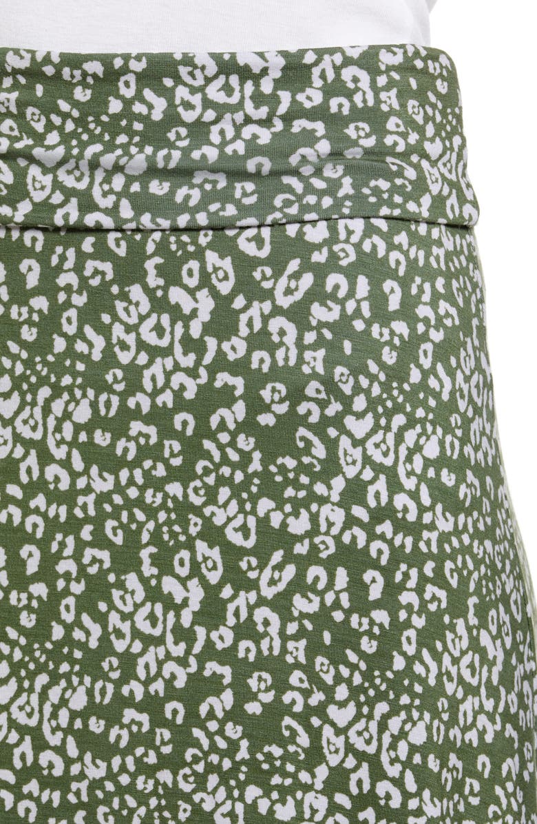 Loveappella Roll Top Maxi Skirt, Alternate, color, 