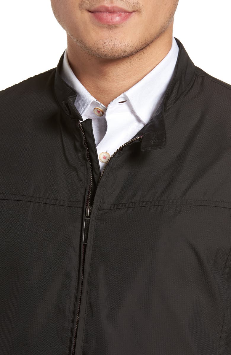 Ted Baker London Calgar Nylon Bomber Jacket, Alternate, color, 