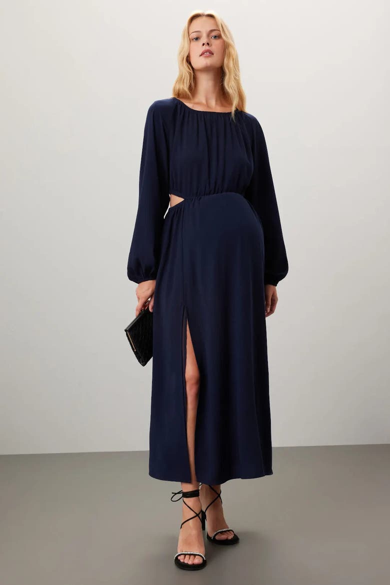 Amolia Gown, Main, color, Navy