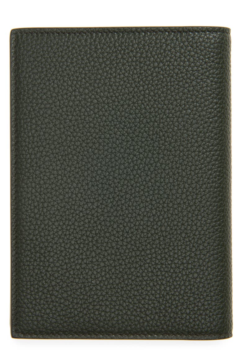 T-Line Leather Passport Holder, Alternate, color, GCT DARK PINE