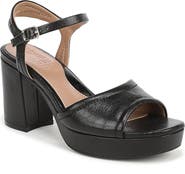 Naturalizer Petra Ankle Strap Platform Sandal