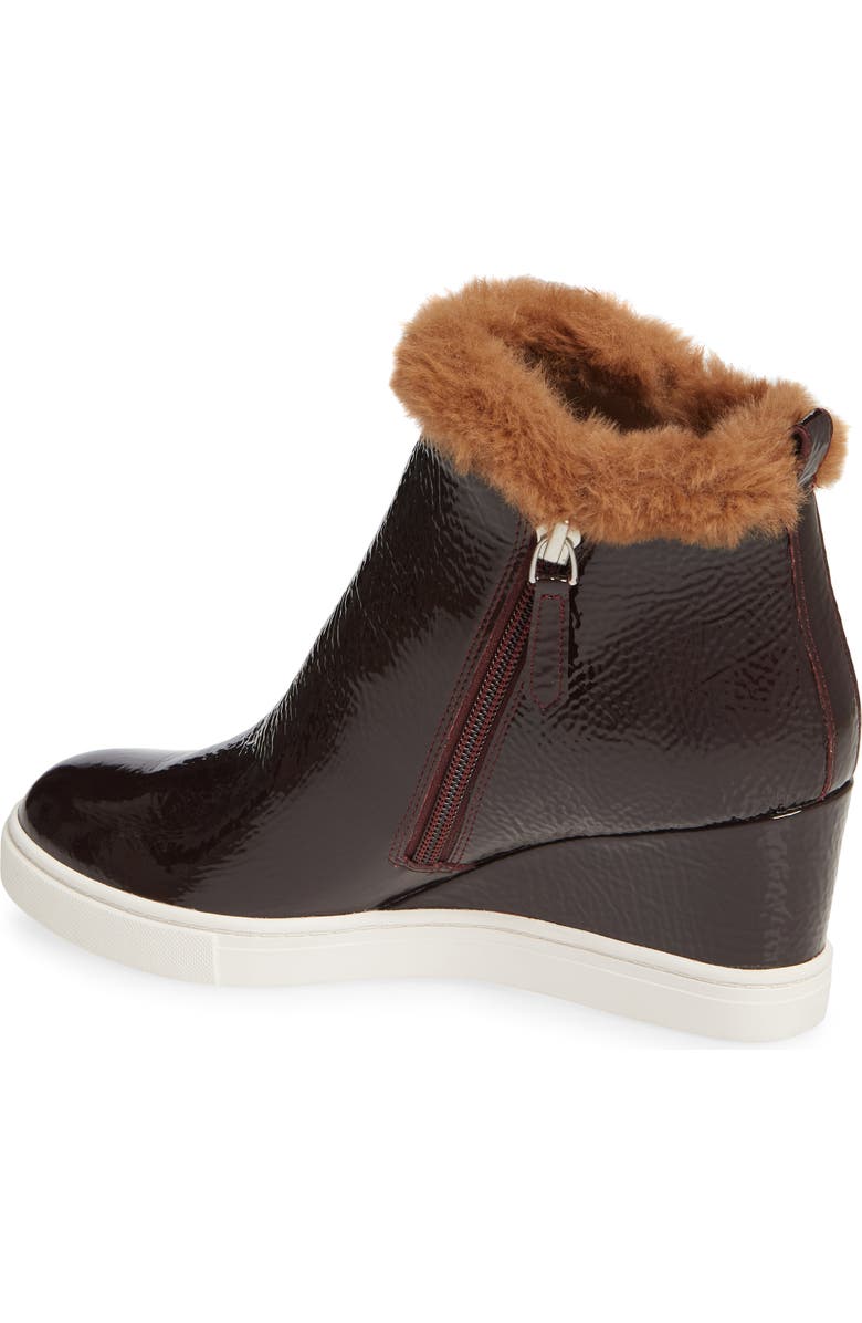 Linea Paolo Foxie Bootie, Alternate, color, Bur/Cf
