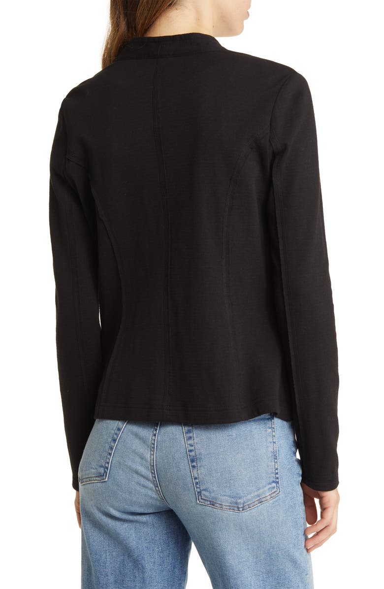 Caslon<sup>®</sup> One-Button Knit Blazer, Alternate, color,