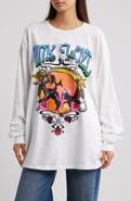 Merch Traffic Pink Floyd Long Sleeve Cotton Graphic T-Shirt