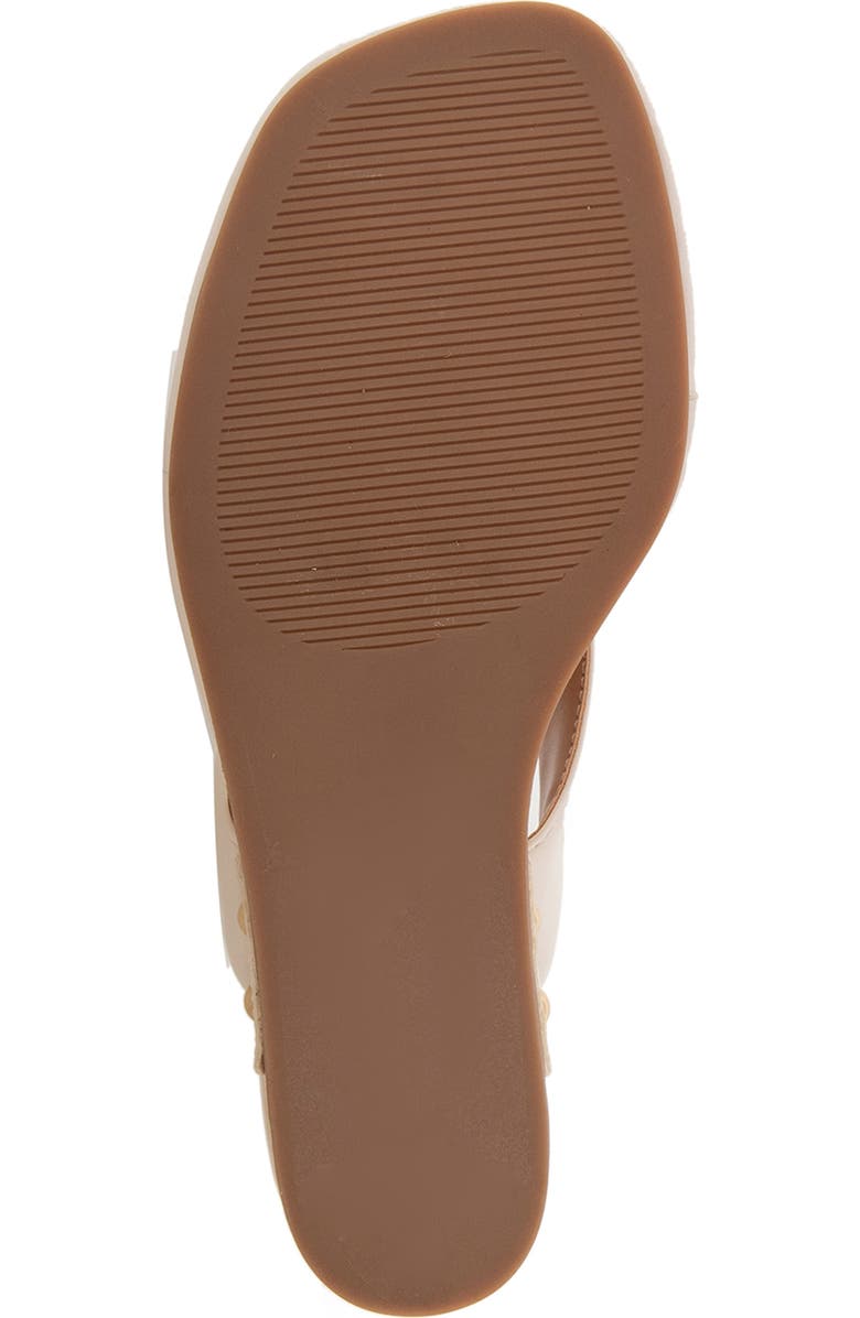 Kensie Nolita Wedge Sandal, Alternate, color, Off White