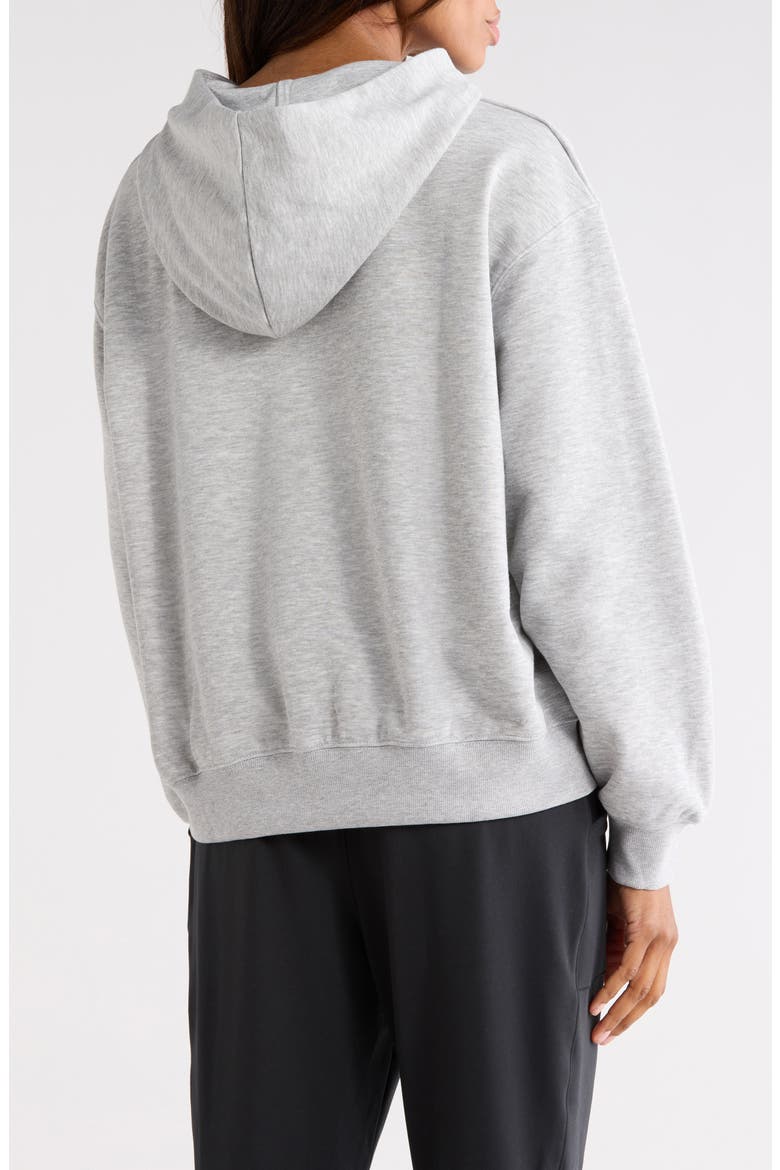 Sport Oversize French Terry Graphic Hoodie, Alternate, color, GREY