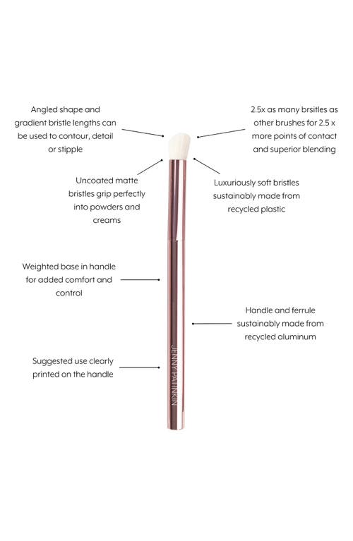 Jenny Patinkin Luxury Angled Multiblender Brush In Rose Gold
