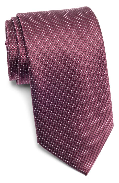 Square Jacquard Tie