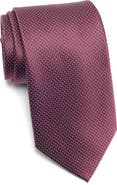 TOM BAINE Square Jacquard Tie