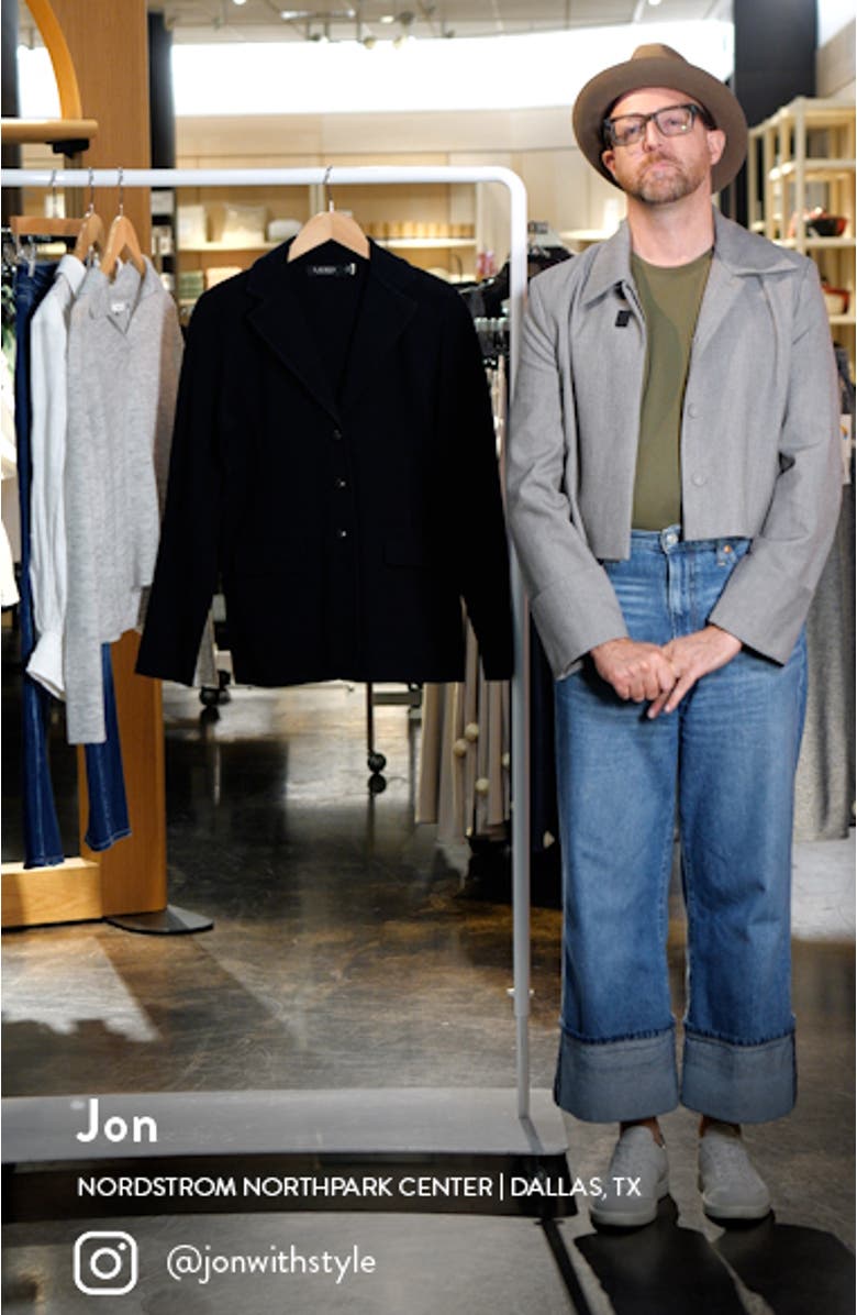 Combed Cotton Blend Blazer, sales video thumbnail