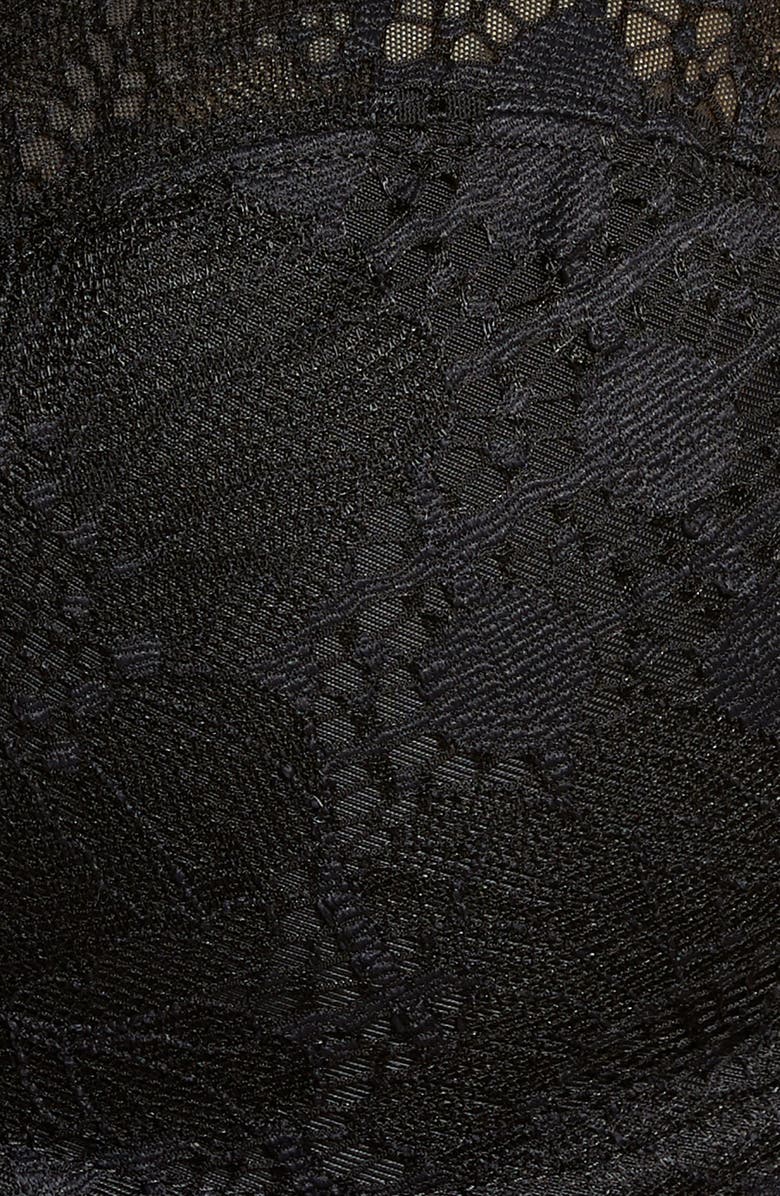 Chantelle Lingerie Day to Night Underwire Bra, Alternate, color, Black