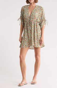 Mousse Floral Kaftan Cover-Up