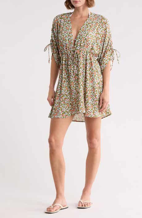 Mousse Floral Kaftan Cover-Up