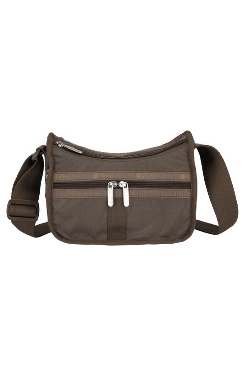 Lesportsac Everyday Nylon Satchel Bag In Brown