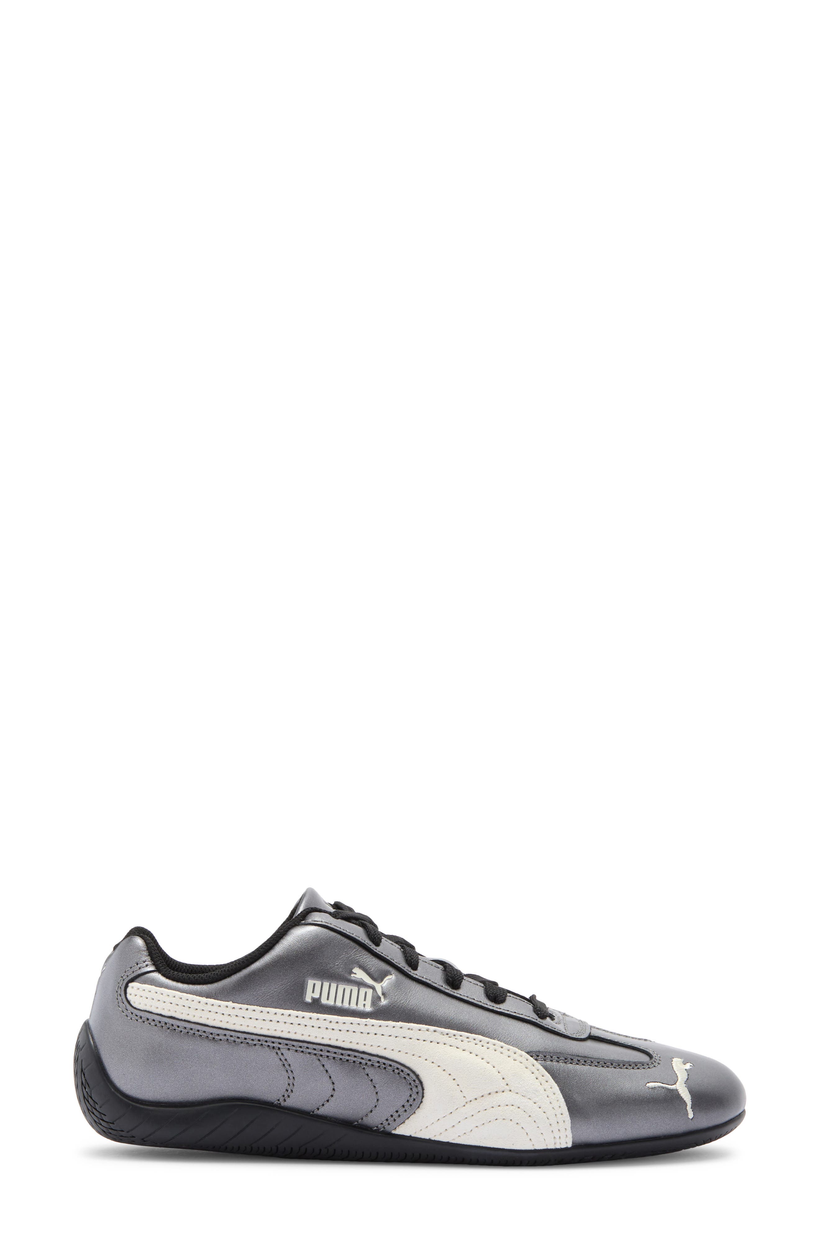 PUMA Speedcat Metallic Sneaker, Alternate, color, Puma Black/ Warm White