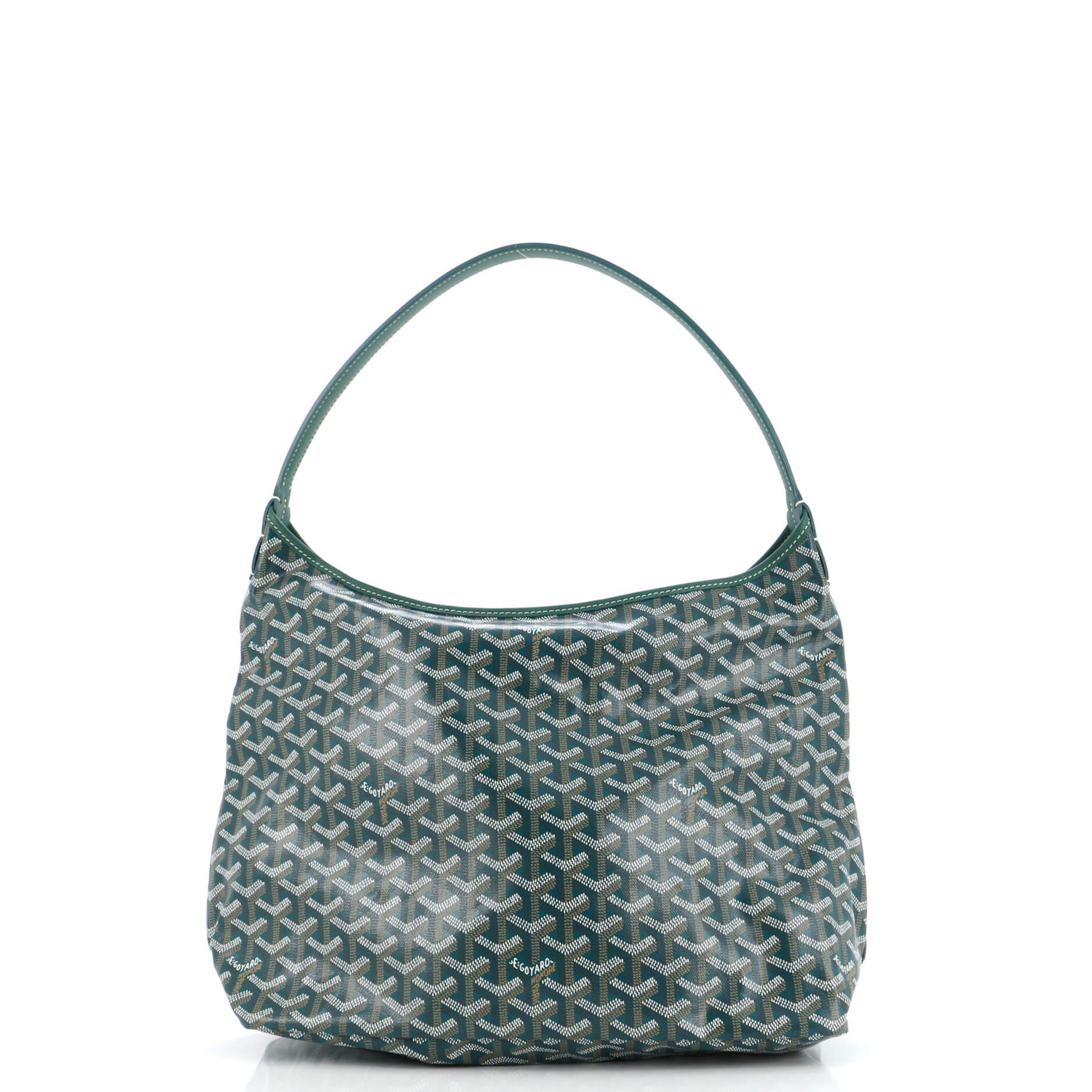 Pre-Owned Goyard Boheme Hobo Coated Canvas, Alternate, color, 