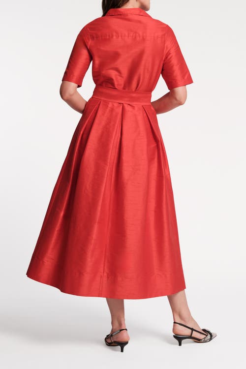 Frances Valentine Bella Maxi Dress In Red