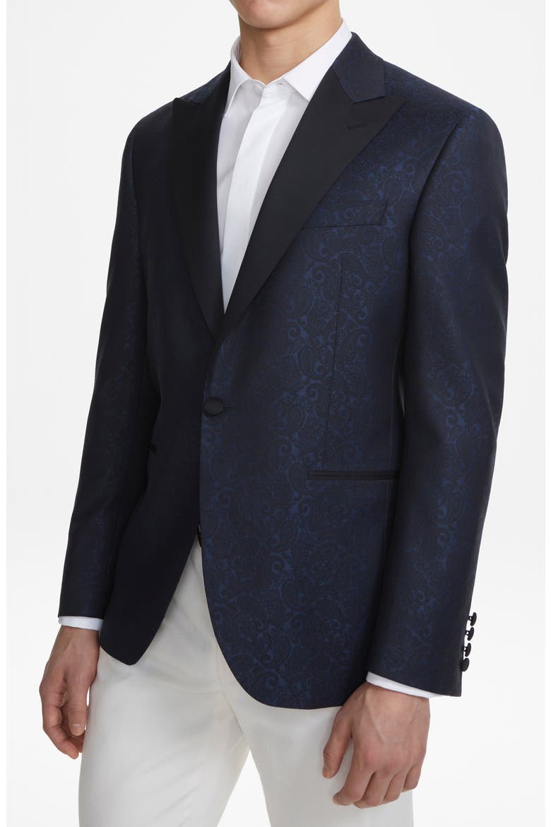 Elwood Tuxedo Jacket, Alternate, color, BLUE