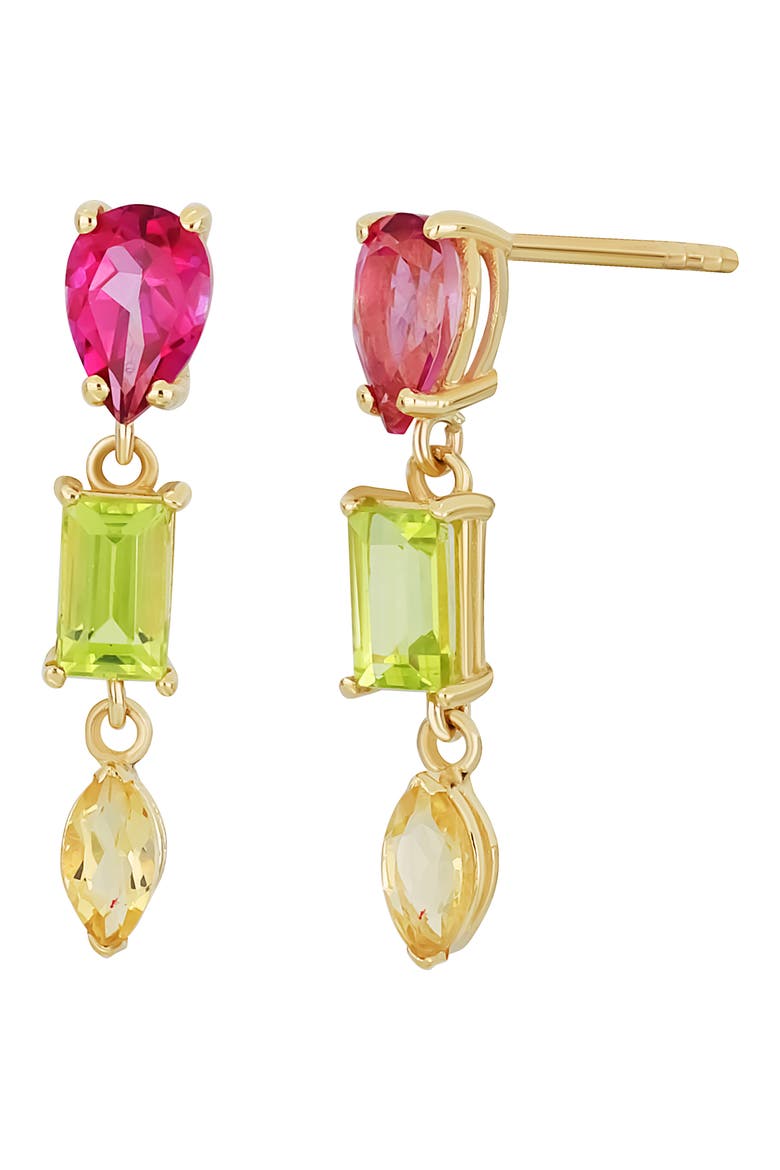 Drop Earrings (Nordstrom Exclusive), Main, color, 14K YELLOW GOLD