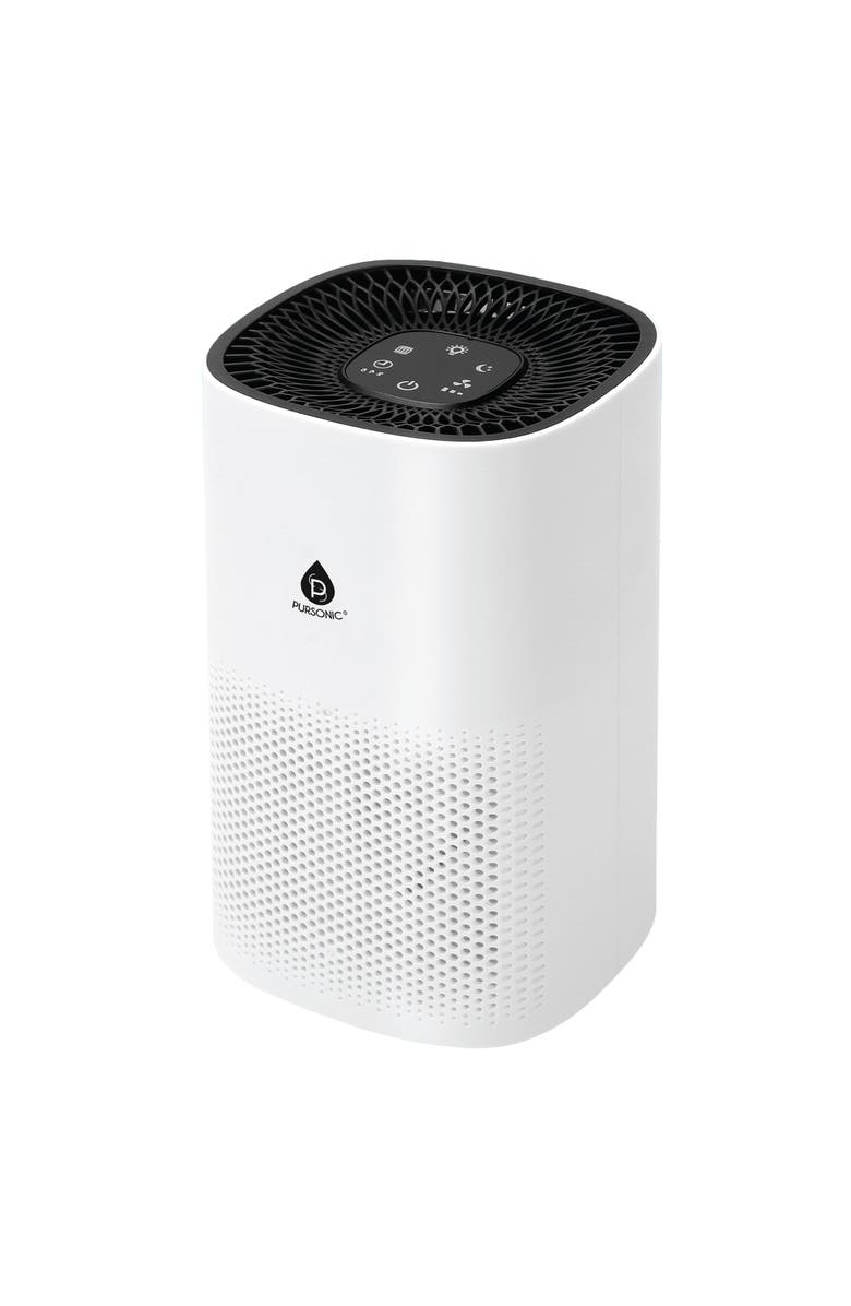 PURSONIC True HEPA Air Purifier 538 sq ft Coverage Smart Timer, Ultra-Quiet Sleep Mode
Touch Panel, Main, color, White