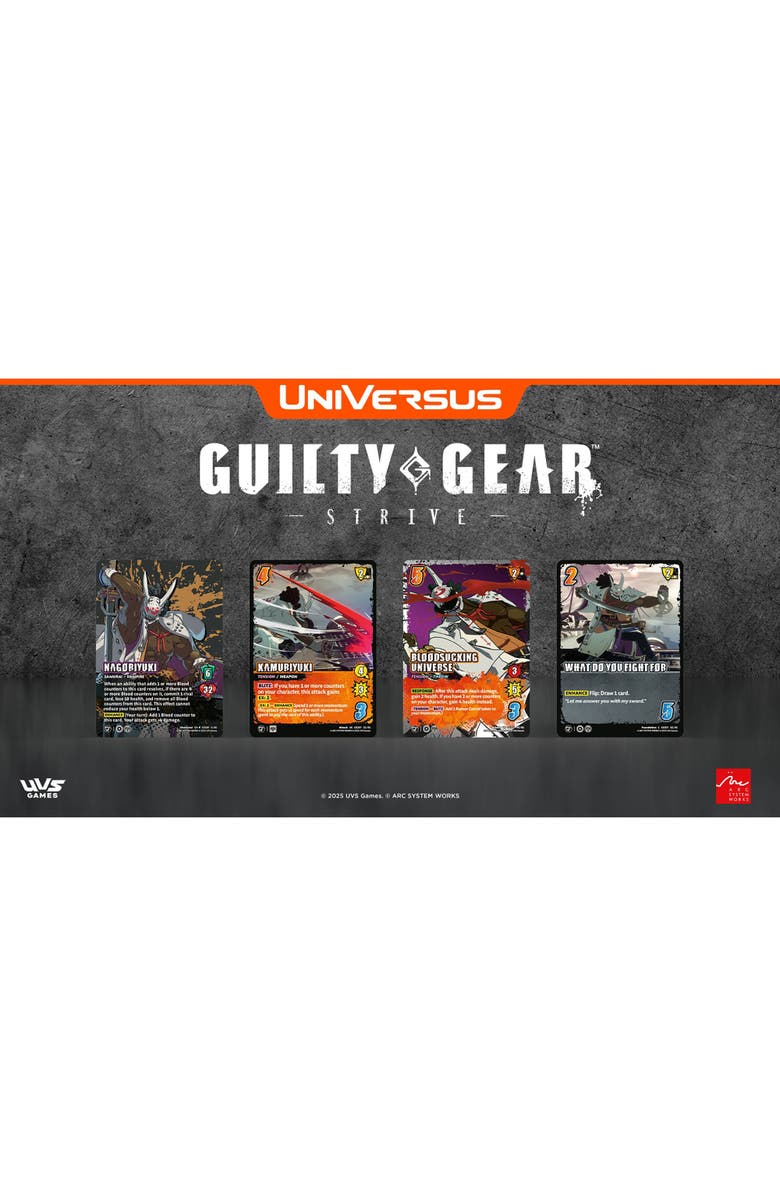 UniVersus Guilty Gear Strive Blitz Box, 12 Packs, Alternate, color, Multicolored