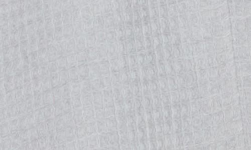 Nordstrom Rack Midi Waffle Knit Robe In Grey Heather